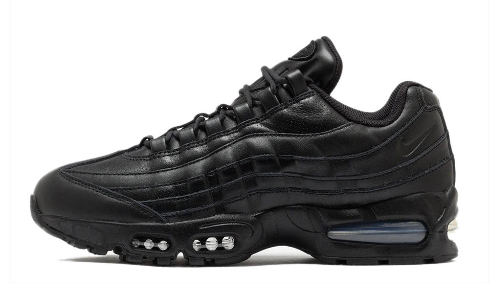 Nike Air Max 95 Big Bubble Triple Black Leather