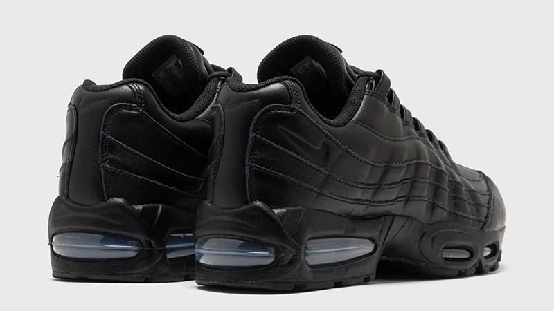 Nike Air Max 95 Big Bubble Triple Black Leather back