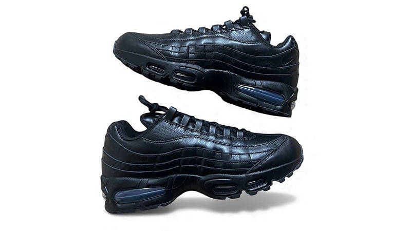 Nike Air Max 95 Big Bubble Triple Black Leather | IM0696-001 | The