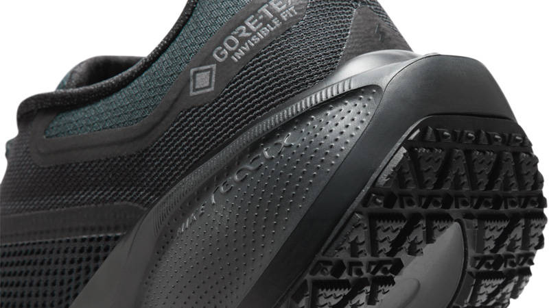 Nike Air Zoom Pegasus 41 Gore-Tex Black Closeup