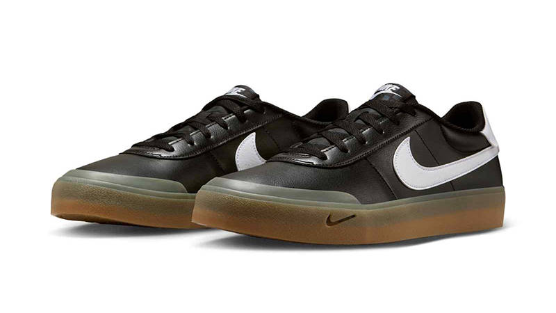 Nike Court Shot Black Brown Gum FQ8146-003 front