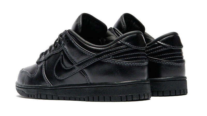 Nike Dunk Low Premium Triple Black IQ3342-001 back