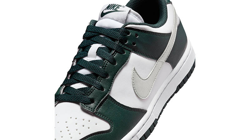 Nike Dunk Low Seaweed Metallic Silver IO7450-364 tongue