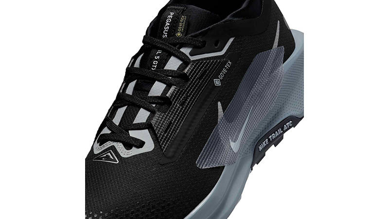 Nike React Pegasus Trail 5 Gore-Tex Black Wolf Grey FQ0908-001 side