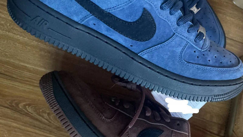 Nike SB Air Force 1 Blue first look