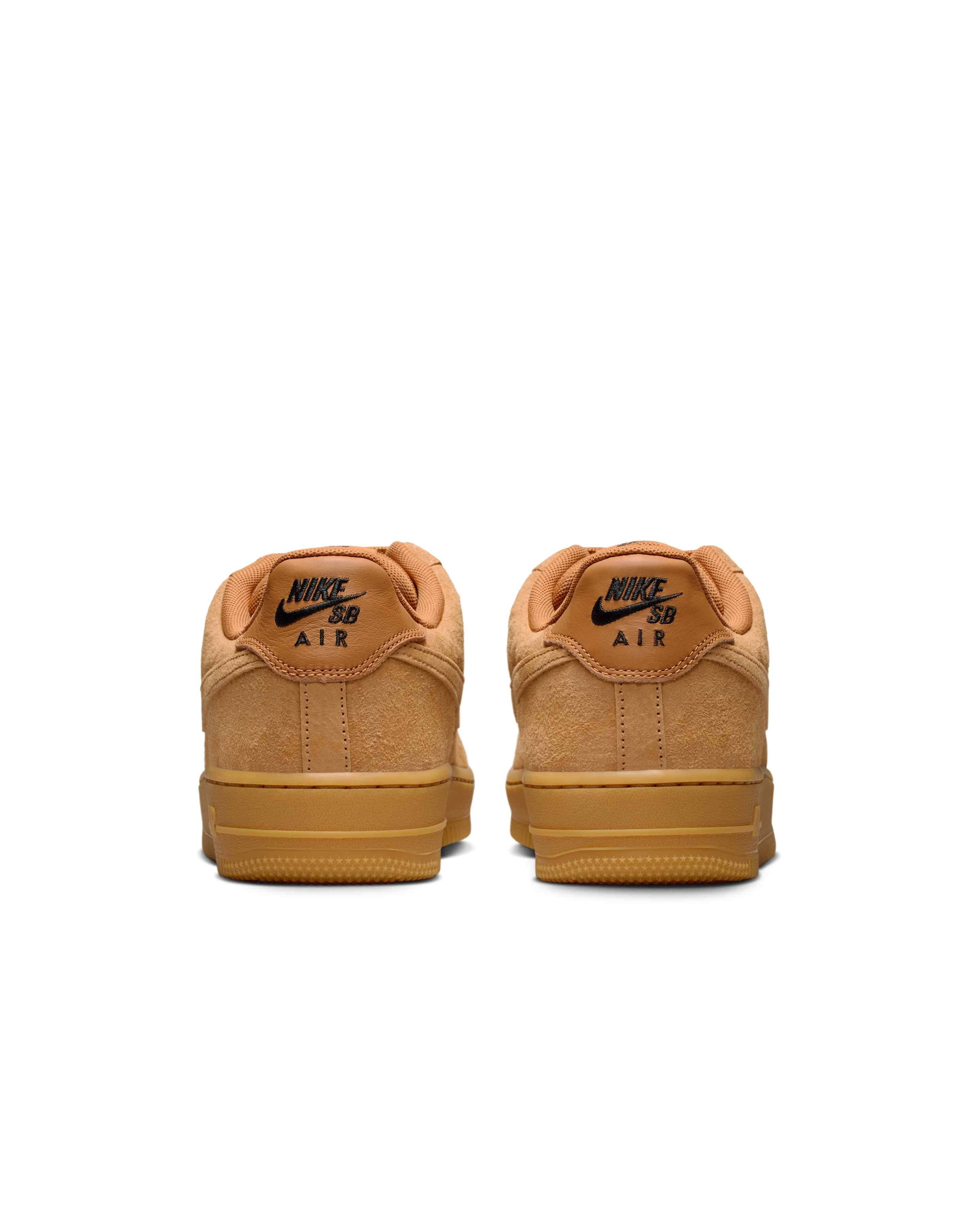Nike SB Air Force 1 Wheat back