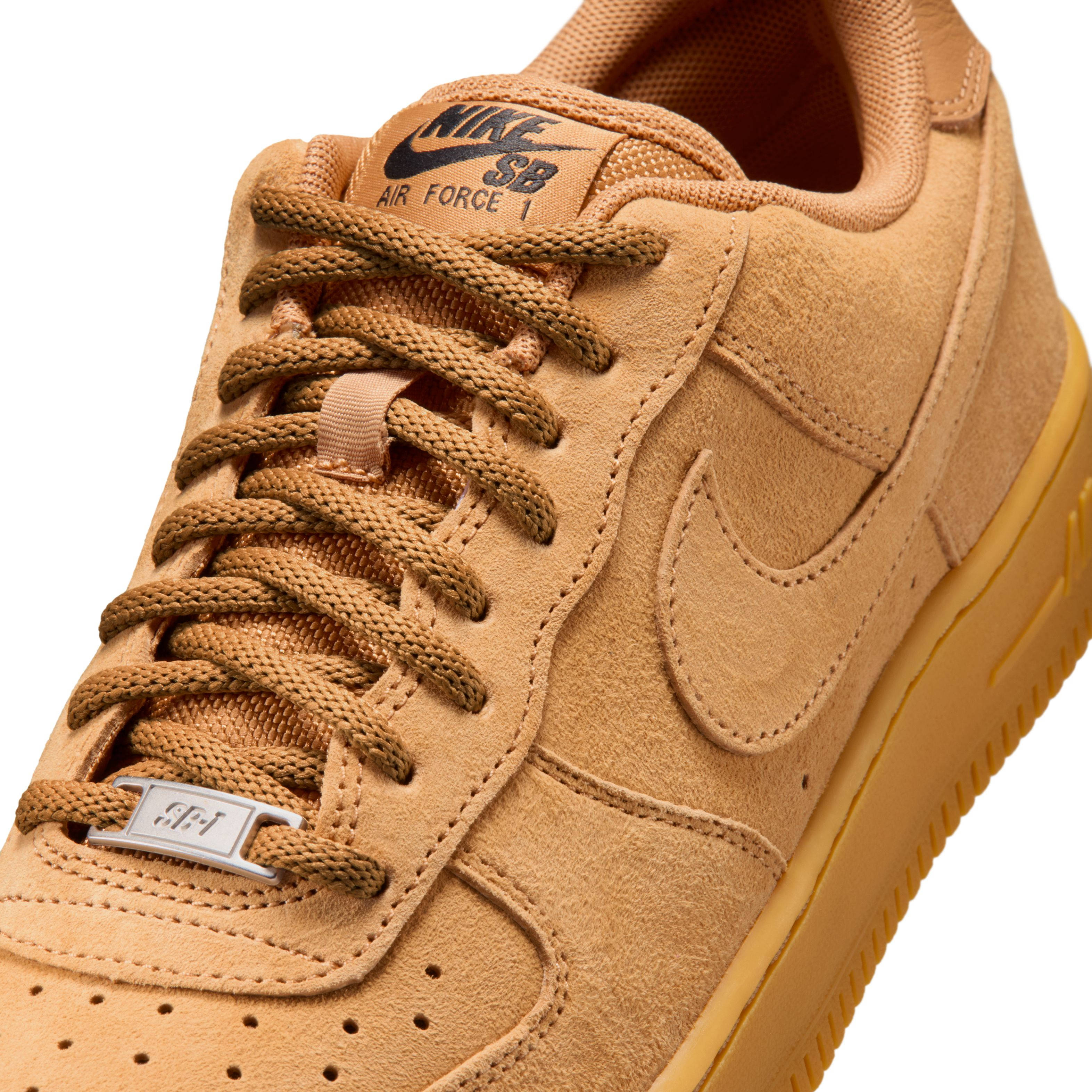 Nike SB Air Force 1 Wheat side