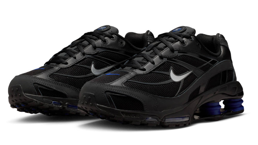 Nike Shox Ride 2 Black Deep Royal Reflective Front
