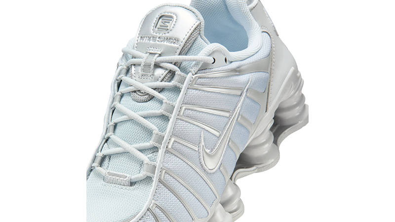 Nike Shox TL Pure Platinum Grey IO1912-043 tongue