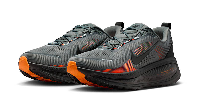 Nike Vomero 18 Grey Black Total Orange HM6803-011 front