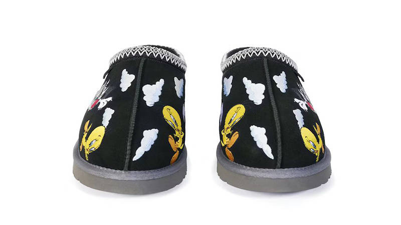 Palace x UGG Tasman Looney Tunes Tweety Black middle