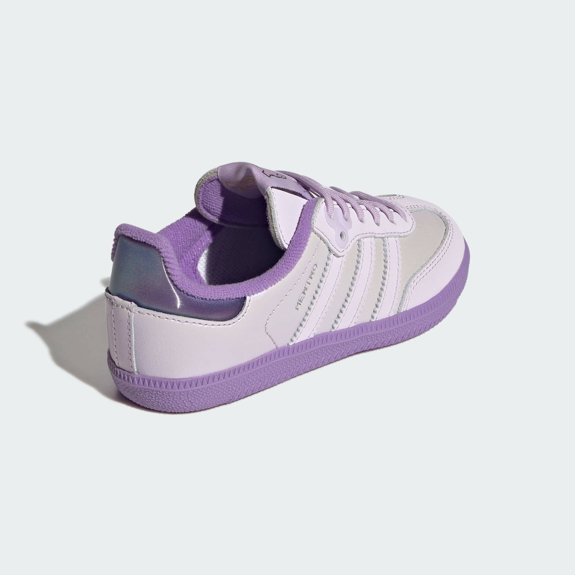 Pokémon x adidas Samba OG Mewtwo Lavender KI8222 back