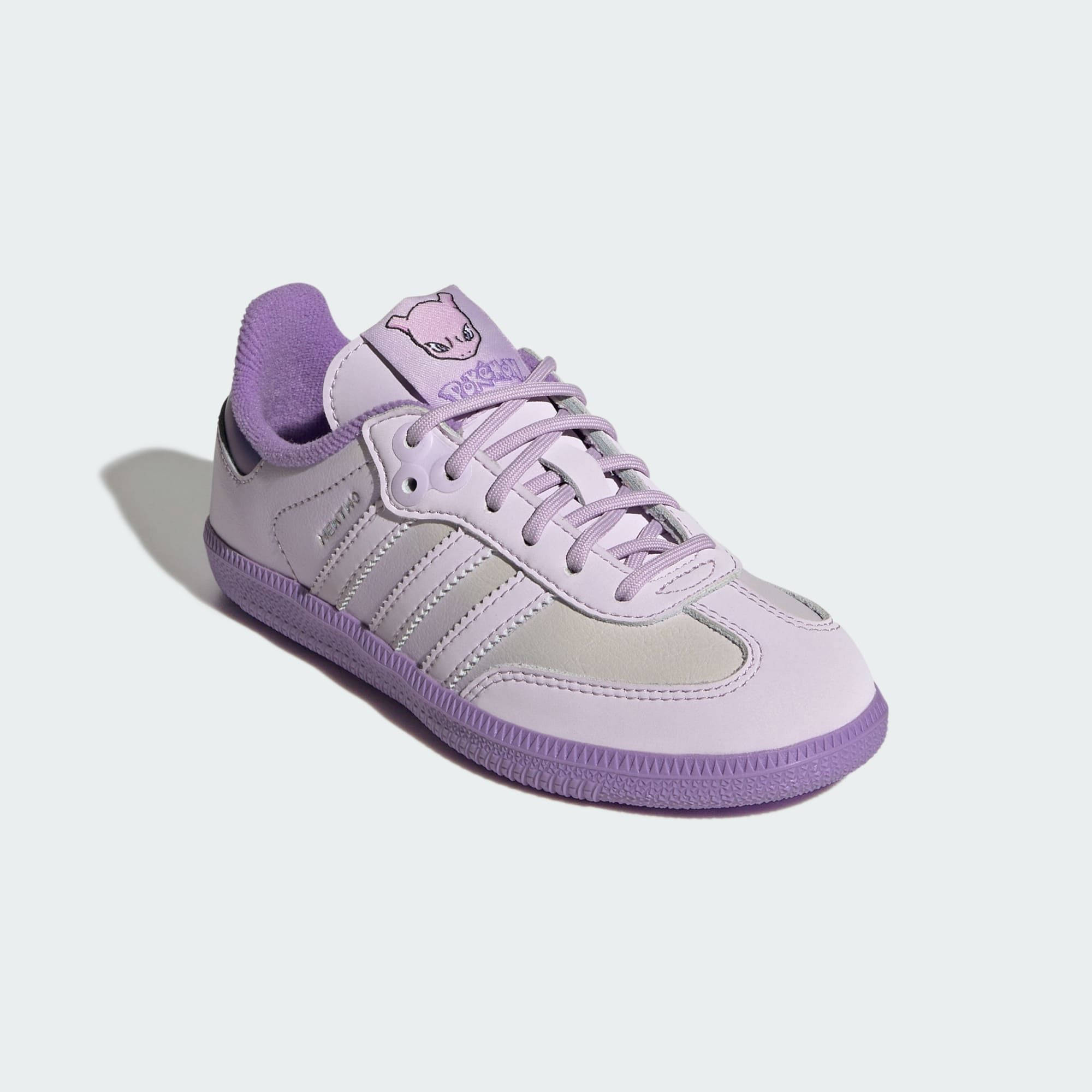 Pokémon x adidas Samba OG Mewtwo Lavender KI8222 front