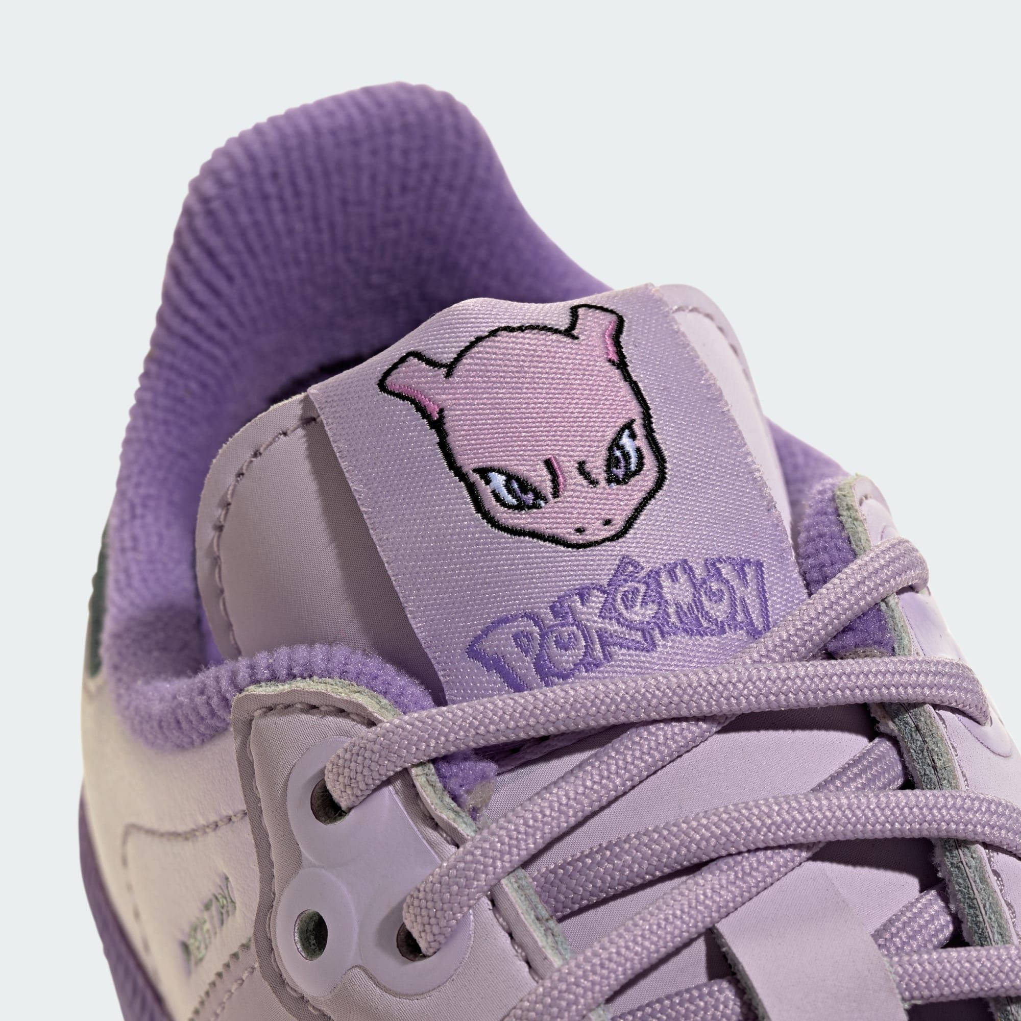 Pokémon x adidas Samba OG Mewtwo Lavender KI8222 tongue