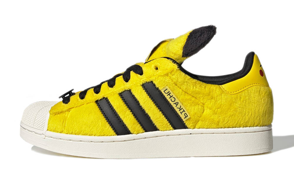 Pokémon x adidas Superstar Pikachu Yellow KI2858