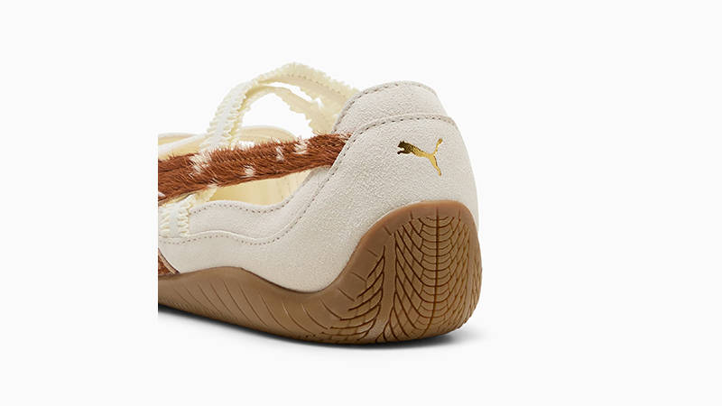 PUMA Speedcat Ballet Doelette White Caramel 408568-01 back