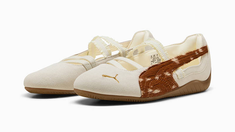 PUMA Speedcat Ballet Doelette White Caramel 408568-01 front