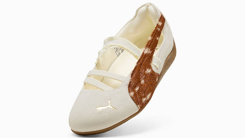 PUMA Speedcat Ballet Doelette White Caramel 408568-01 side