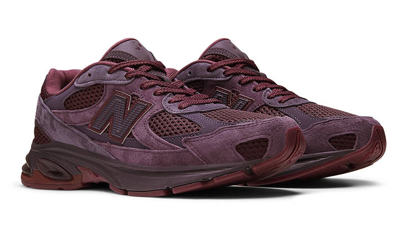 Rich Paul × New Balance 2010 Plum Brown Burgundy front