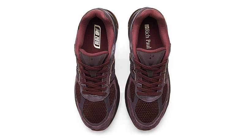 Rich Paul × New Balance 2010 Plum Brown Burgundy middle