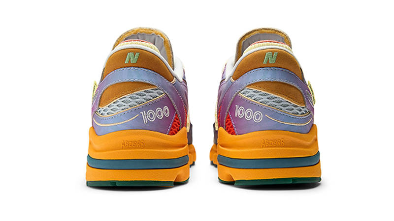 Salehe Bembury x New Balance 1000 Orange Multi back