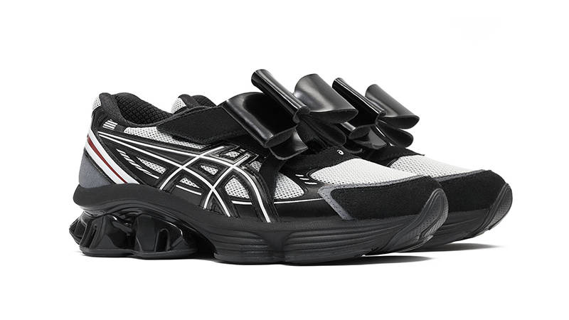 SHUSHU TONG x ASICS Gel-Kinetic Bow Fluent Black White front