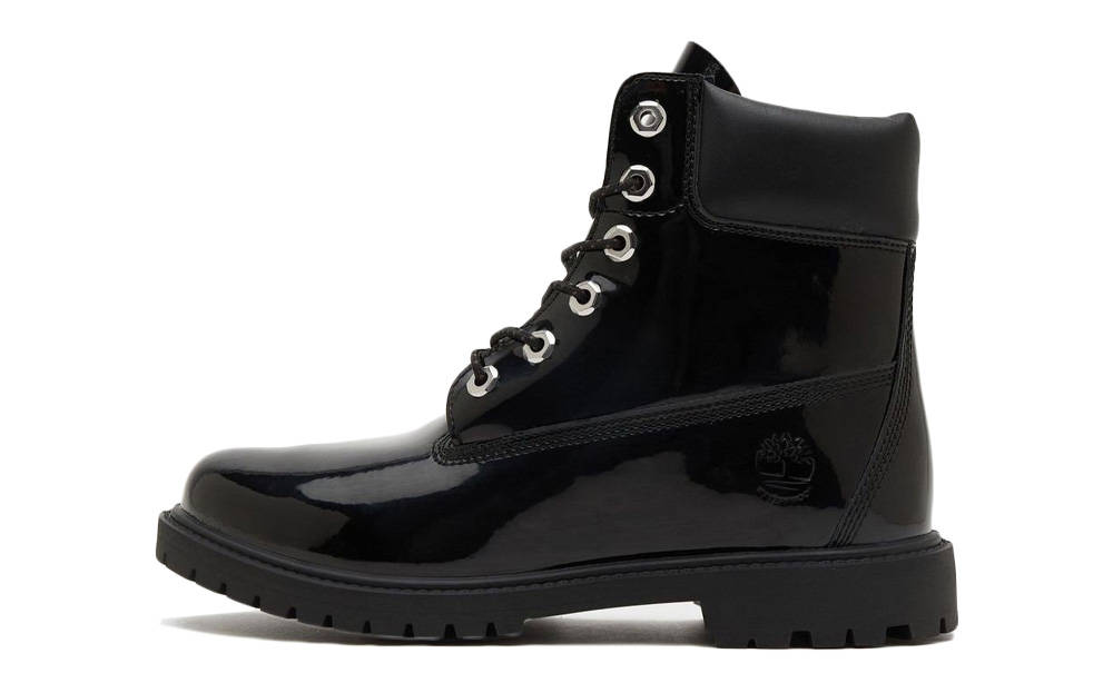 Timberland 6 Inch Premium Waterproof Boots Patent Black