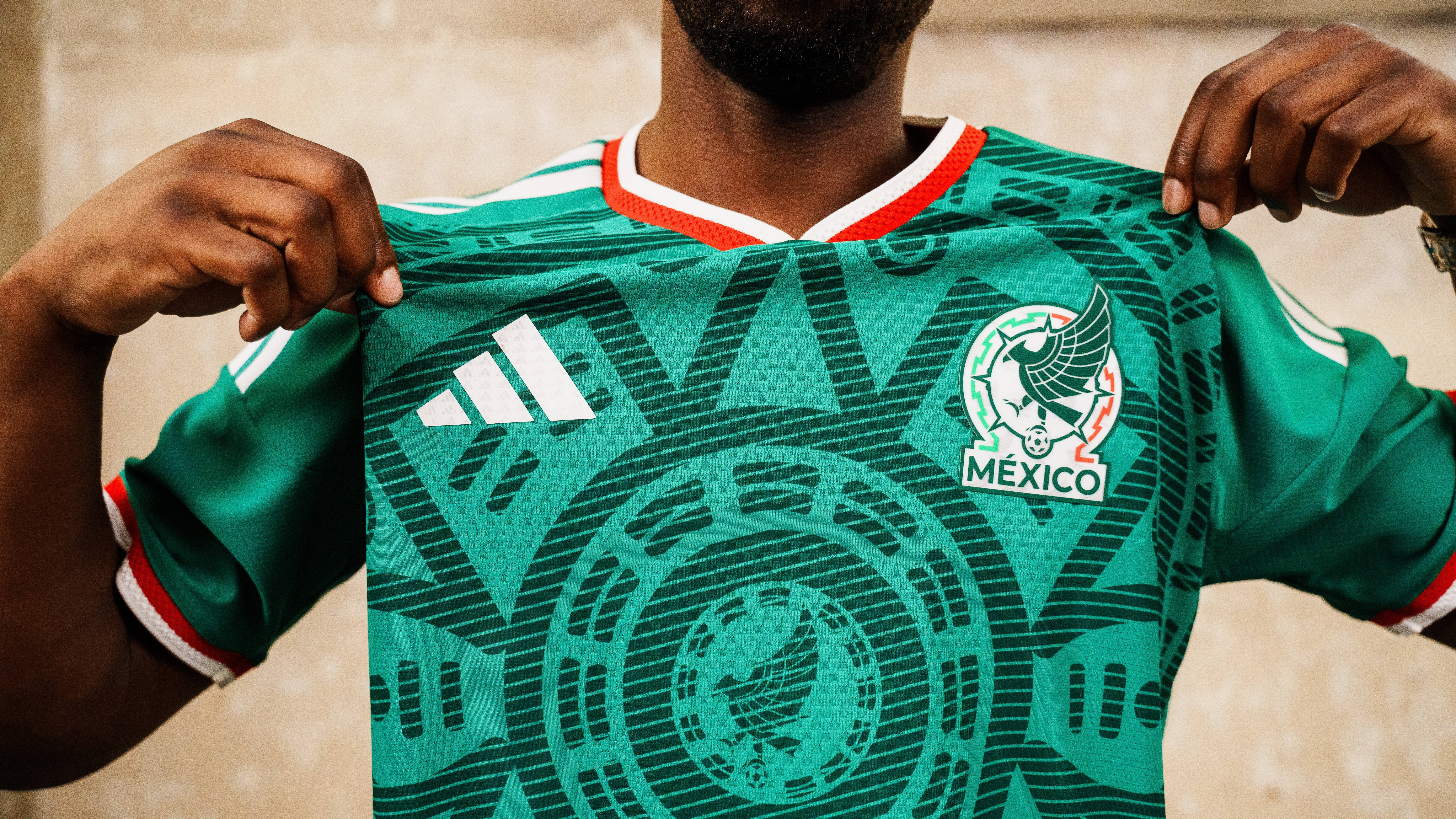 adidas Mexico World Cup 2026 jersey close-up