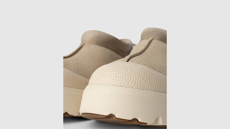 UGG Tasman Weather Hybrid Slipper Mustard Seed Cream 1144096-MSDC tongue