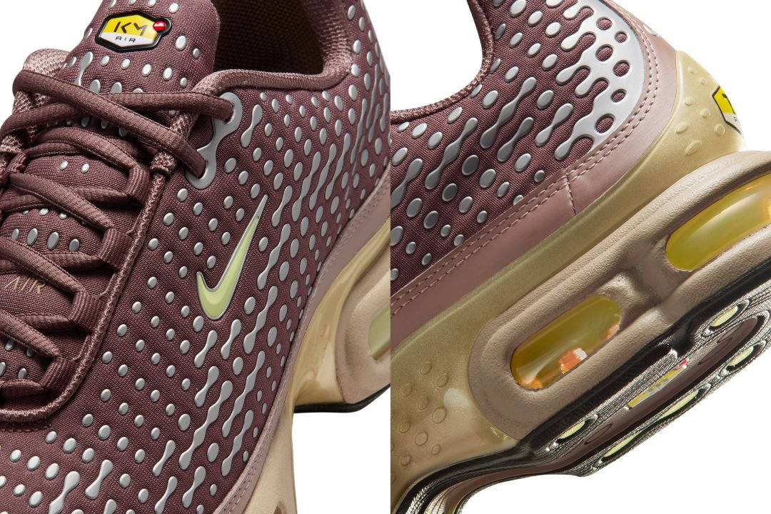 Nike Plus Air Max Tn VII Kylian Mbappe heel and close-up of upper