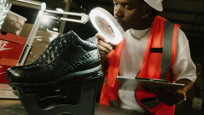 Wale x Nike Air Max Goadome Black first look