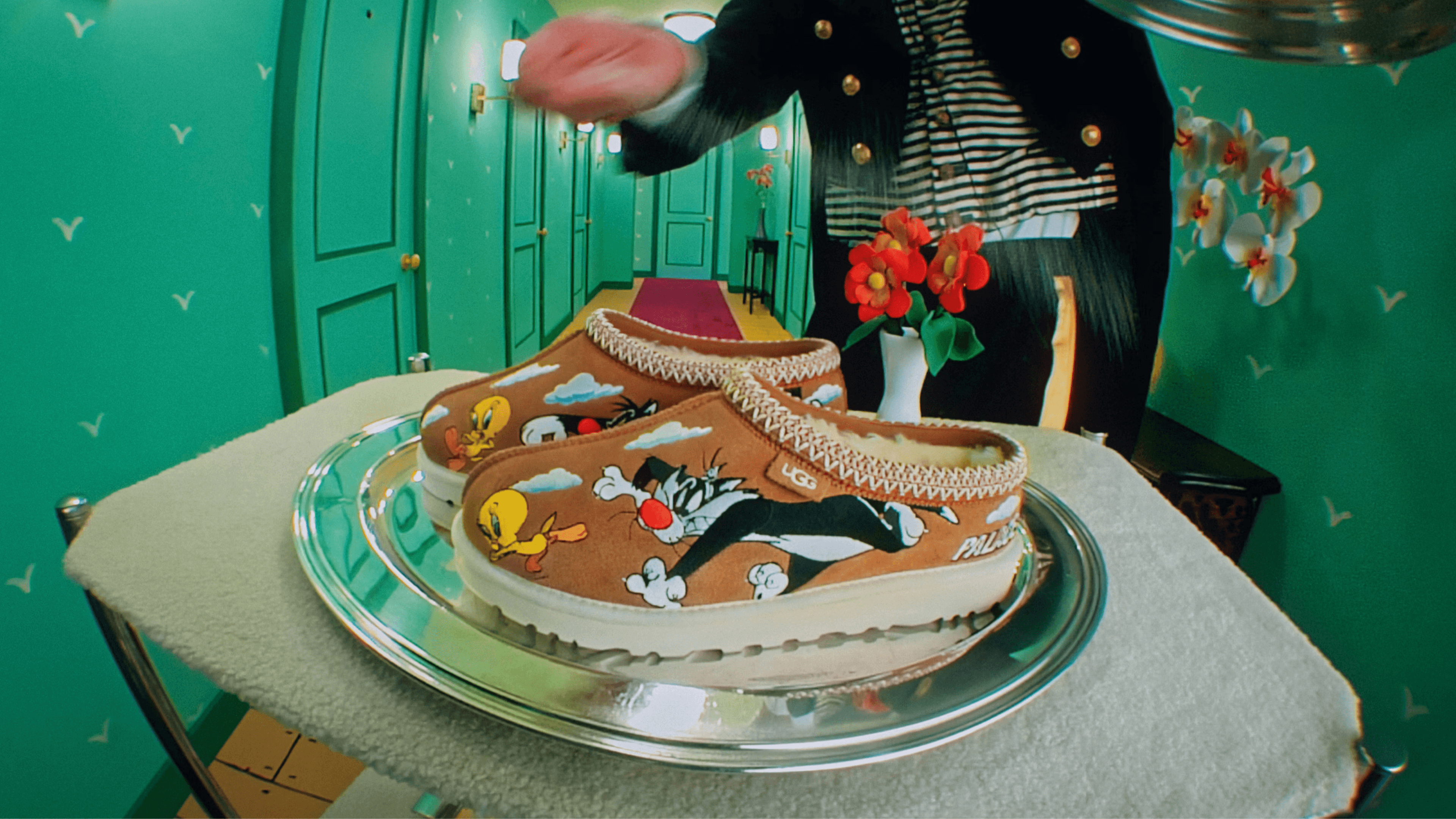 The Palace x UGG x Looney Tunes Drop is a Beautiful, Unruly Mess