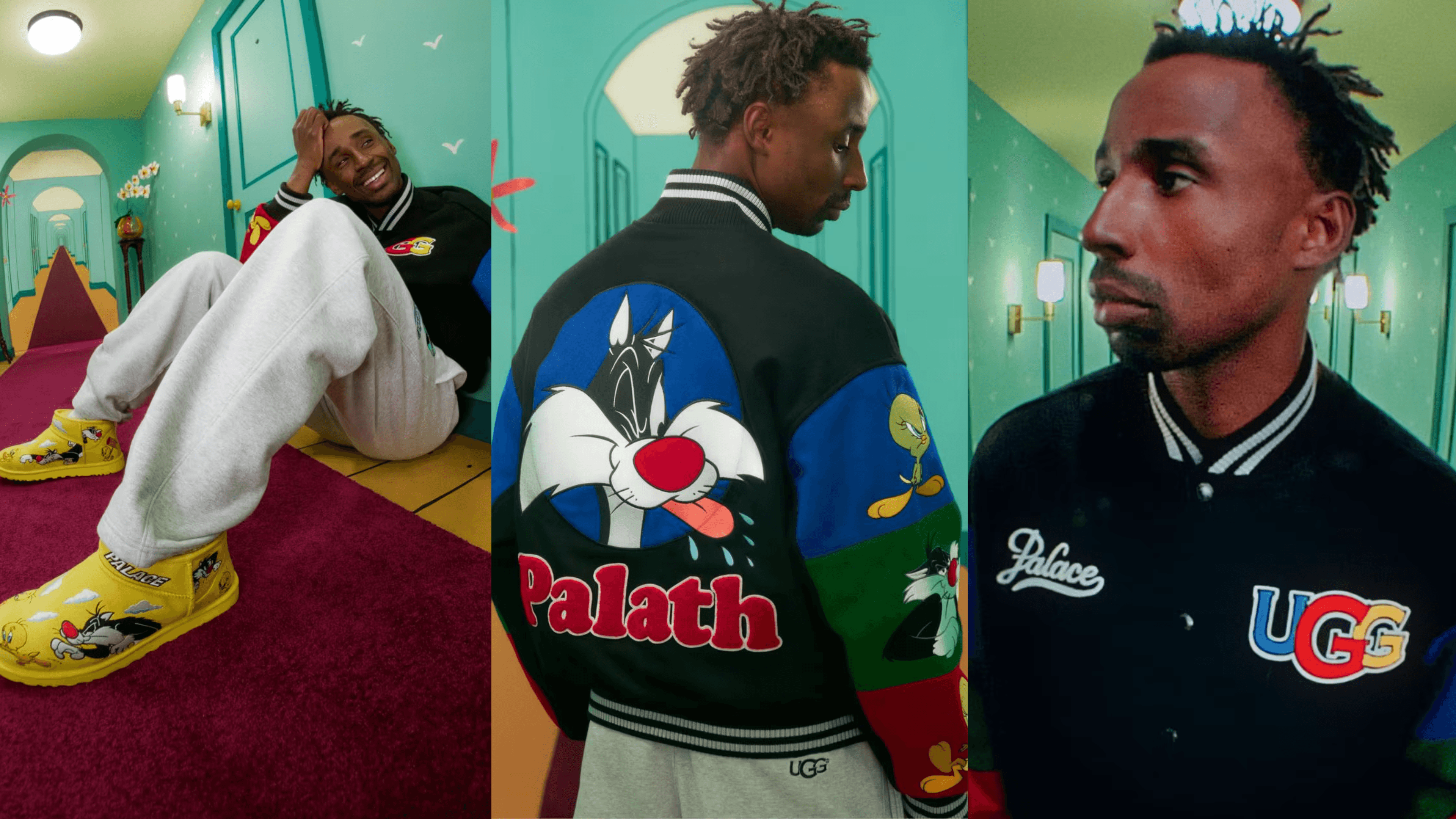 The Palace x UGG x Looney Tunes Drop is a Beautiful, Unruly Mess