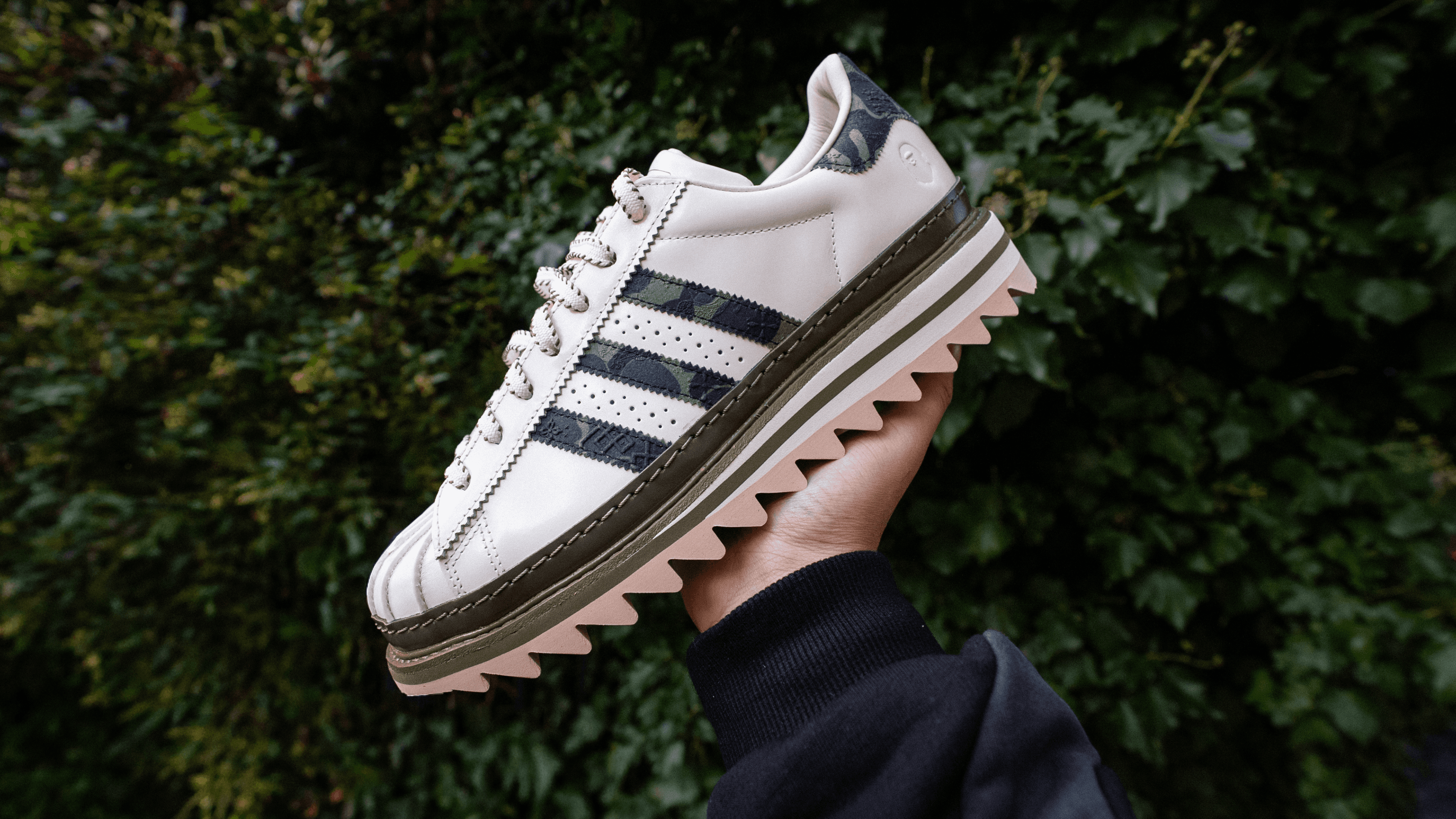 CLOT × A BATHING APE × adidas Originals This CLOT X BAPE X adidas Sneaker Is a Shoe That Refused To Be