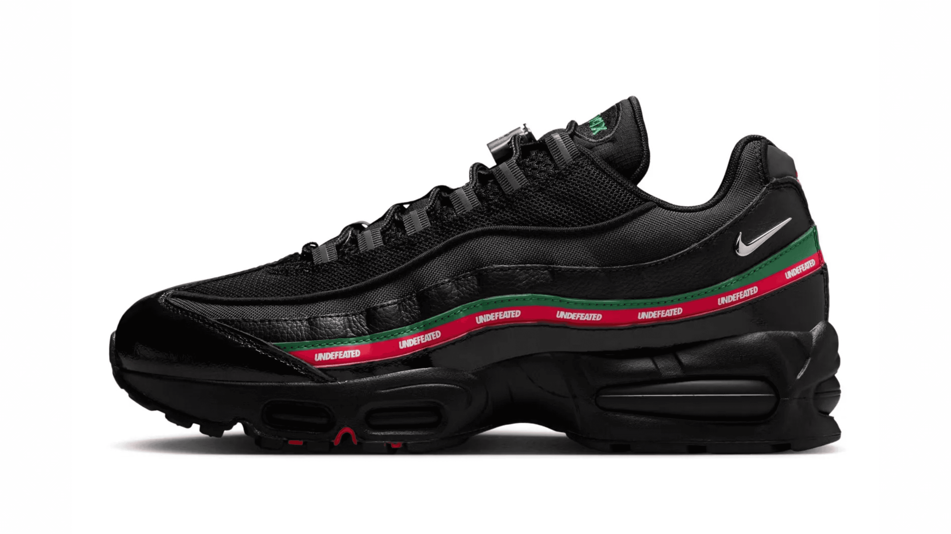 Undefeated x Nike Air Max 95 Black Sport Red
