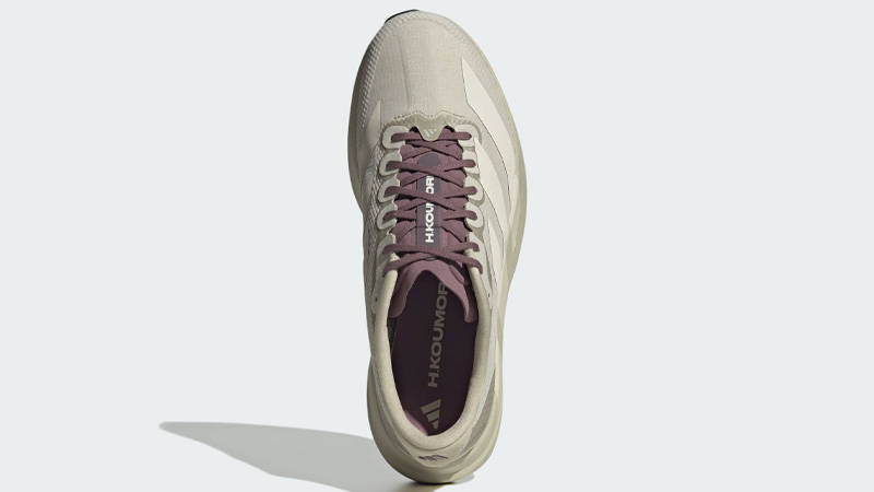 adidas Adizero EVO SL Putty Grey Top Down View