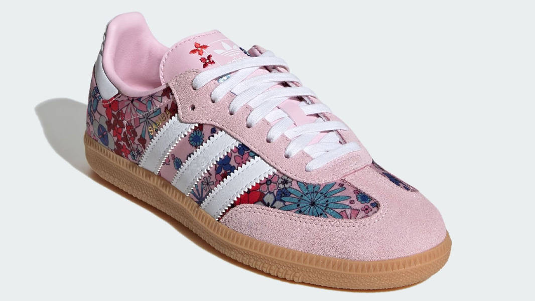 adidas Samba OG GS Floral Pink Front