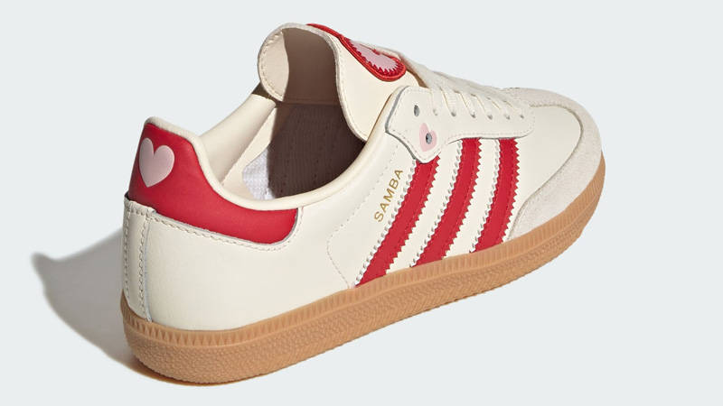 adidas Samba OG GS Valentine's Day Rear View