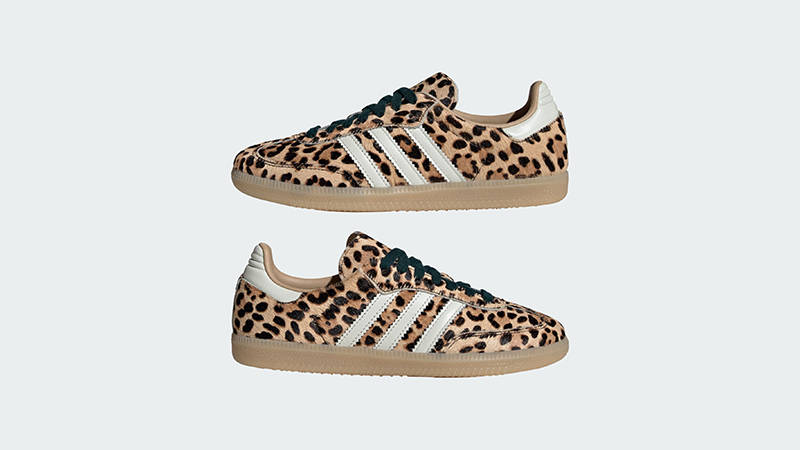adidas Samba OG Leopard Magic Beige KI6674 feature