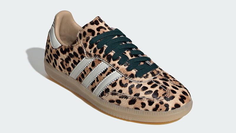 adidas Samba OG Leopard Magic Beige KI6674 front
