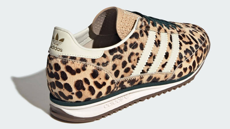 adidas SL 72 Leopard Ivory Back