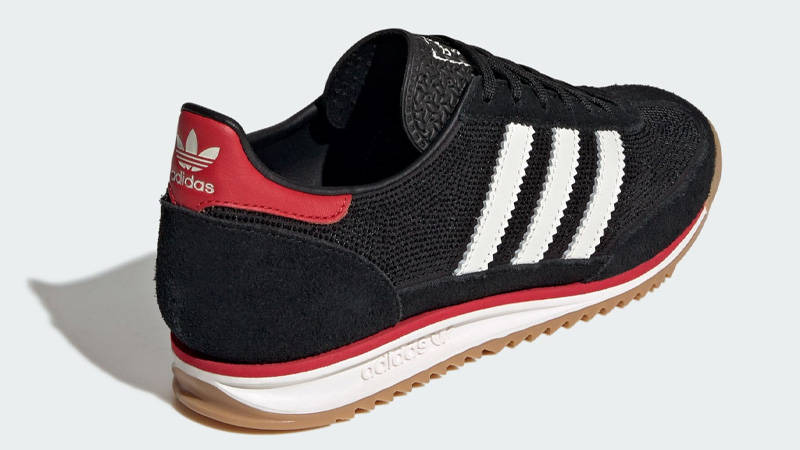 adidas SL 72 OG Rhinestone Black Red Back
