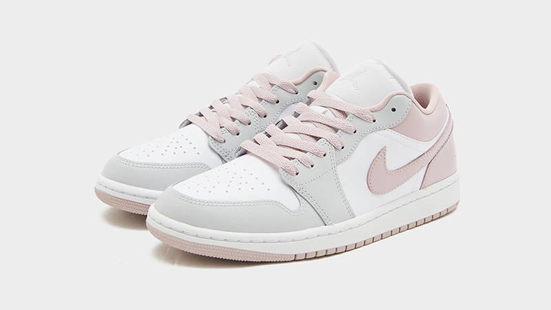 Air Jordan 1 Low Grey Particle Beige front