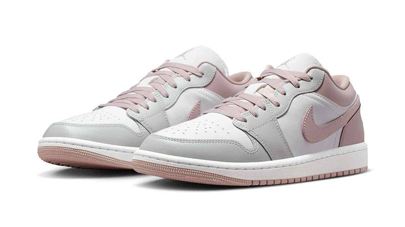 Air Jordan 1 Low Grey Particle Rose DC0774-606 front