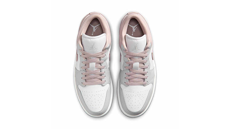 Air Jordan 1 Low Grey Particle Rose DC0774-606 middle