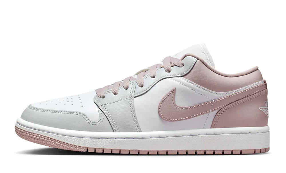 Air Jordan 1 Low Grey Particle Rose DC0774-606