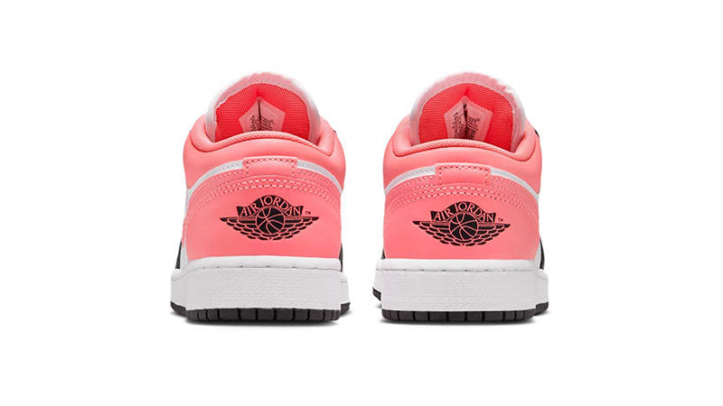 Air Jordan 1 Low GS Black Pink Gaze 553560-025 back