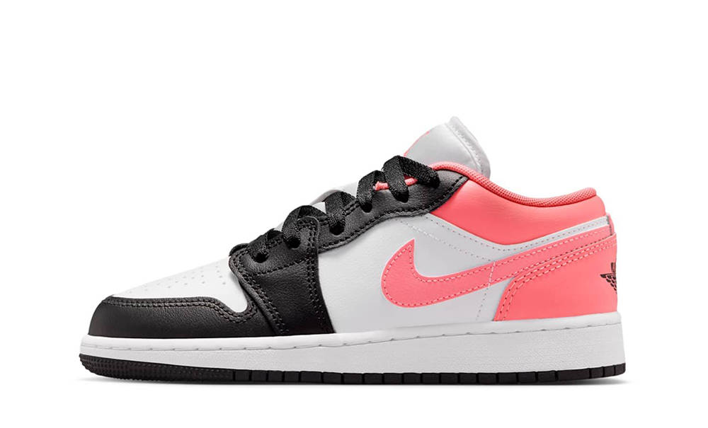 Air Jordan 1 Low GS Black Pink Gaze 553560-025