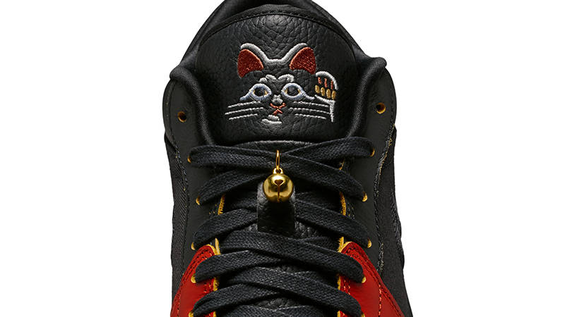 Air Jordan 1 Low Lucky Cat IQ3460-010 tongue