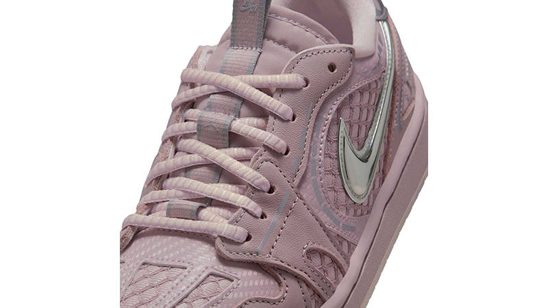 Air Jordan 1 Low Method of Make Particle Rose HQ2186-601 tongue